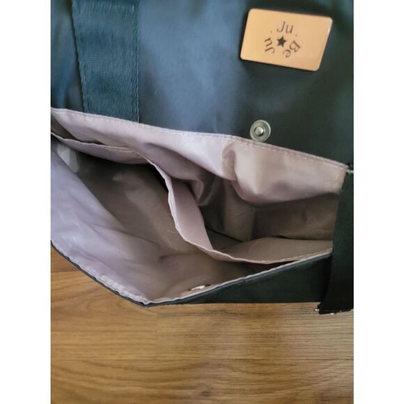 JuJuBe Tote Diaper Baby Bag Organizer Black Utility Mom - Picture 3 of 11